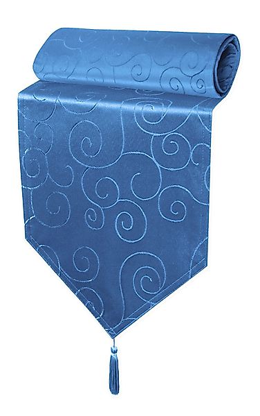 Haus und Deko Tischdecke Tischläufer Damast Ornamente klassisch Tischdecke günstig online kaufen