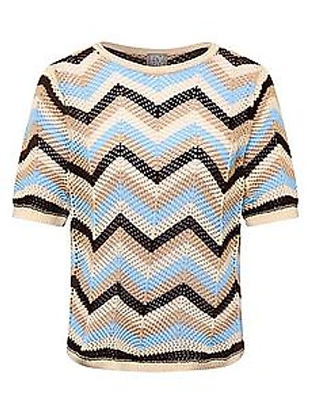 Rundhals-Pullover Rabe mehrfarbig günstig online kaufen