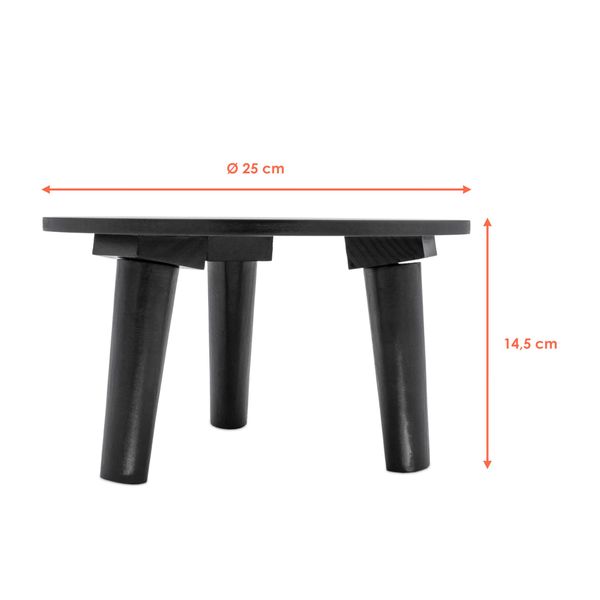 Spetebo Blumenhocker aus Holz rund 25 günstig online kaufen