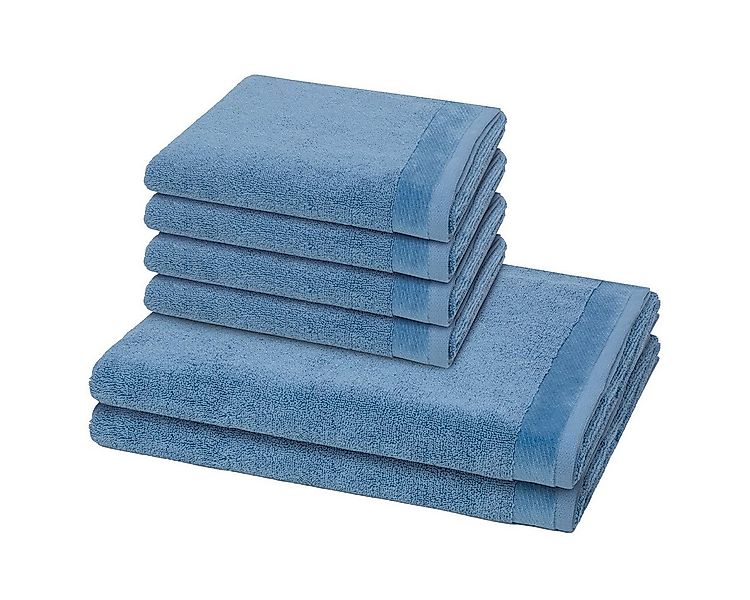 Möve Handtuch Set Premium, Walkfrottee (Spar-Set, 6-St), 4 X Handtuch 2 X D günstig online kaufen