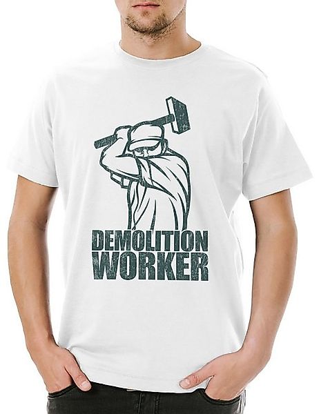 Urban Backwoods Print-Shirt Urban Backwoods Demolition Worker II Herren T-S günstig online kaufen