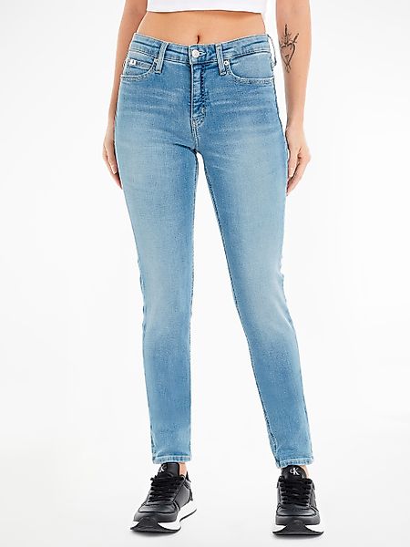 Calvin Klein Jeans Skinny-fit-Jeans "MID RISE SKINNY", 5-Pocket-Form günstig online kaufen