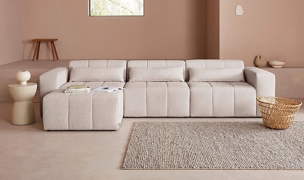 LeGer Home by Lena Gercke Ecksofa "Maileen L-Form", Modulsofa, bestehend au günstig online kaufen