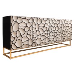 riess-ambiente Sideboard VULCANO 180cm weiß / günstig online kaufen