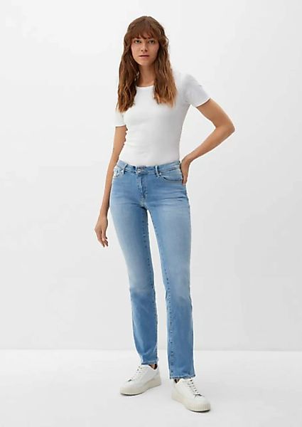 s.Oliver 5-Pocket-Jeans Jeans Beverly / Slim Fit / Low Rise / Bootcut Leg W günstig online kaufen