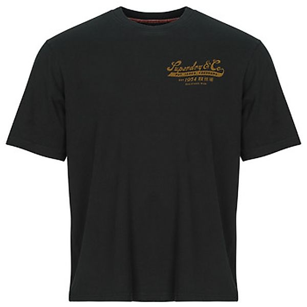 Superdry  T-Shirt Heritage Biker Loose T-Shirt günstig online kaufen