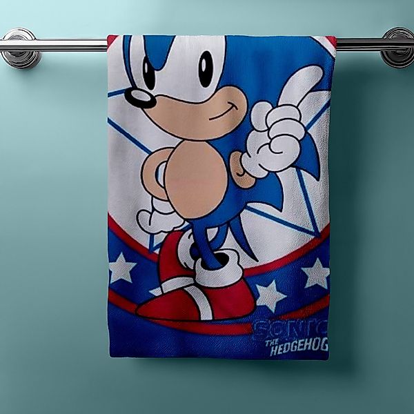 Faro Handtücher Sonic The Hedgehog Duschtuch günstig online kaufen