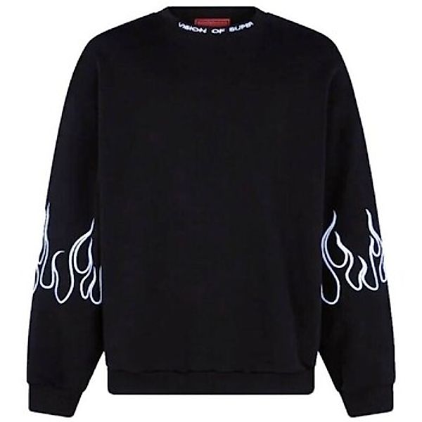 Vision Of Super  Sweatshirt Sweatshirt mit Rundhalsausschnitt und gestickte günstig online kaufen