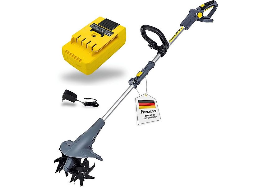 Fanztool Akku-Motorhacke 20V Motorhacke Bodenhacke Gartenhacke Kultivator m günstig online kaufen