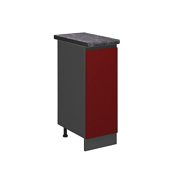 Vicco Apothekerschrank R-Line Medizinschrank für die Küche Rot/Anthrazit 30 günstig online kaufen
