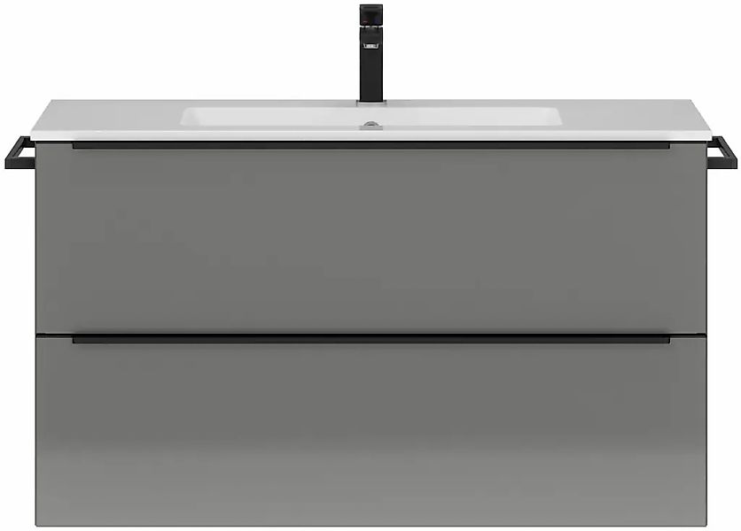 nobilia Waschtisch-Set "Levere" vormontiert, mit Soft-Close, 1 Stk. tlg. günstig online kaufen