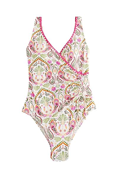 Next Badeanzug Bauchformender Badeanzug mit Raffung, günstig online kaufen