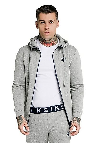 Siksilk Sweater SikSilk Zipper Herren ELASTIC JACQUARD ZIP HOODIE SS-17554 günstig online kaufen