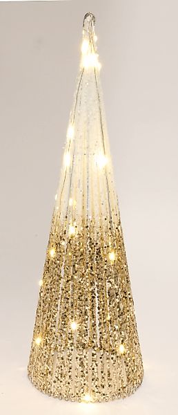 I.GE.A. LED-Dekofigur "Weihnachtspyramide mit LED Licht", Warmweiß, Weihnac günstig online kaufen