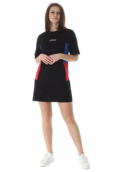 Fila Kleid Damen JADYN BLOCKED TEE DRESS 683291 Schwarz B208 Black-Surf the günstig online kaufen