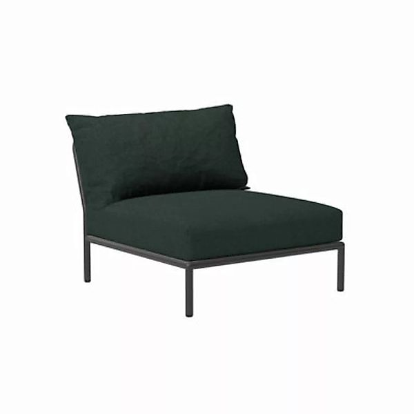 Lounge Sessel Level 2 textil grün / Extra weiche Rückenlehne - Houe - Grün günstig online kaufen