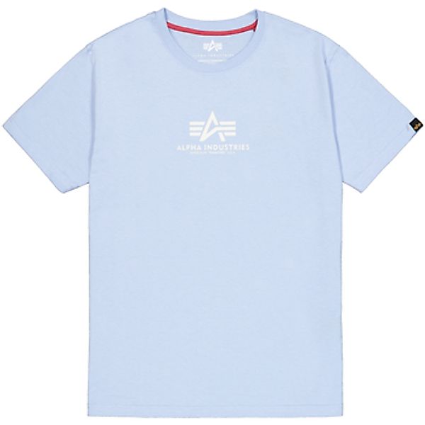 Alpha Industries  T-Shirt Basic T-Shirt ML - artic blue günstig online kaufen