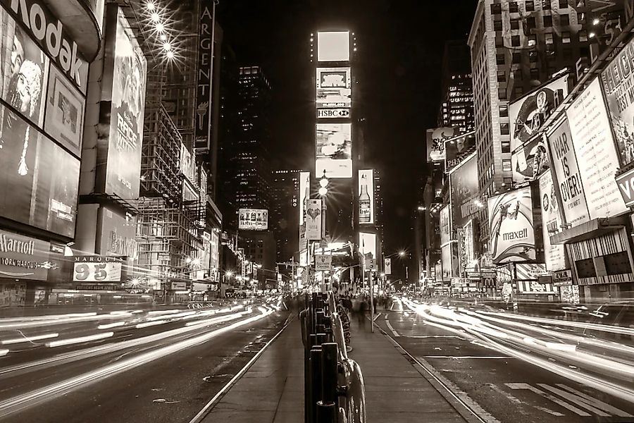 Papermoon Fototapete "Time Square" günstig online kaufen