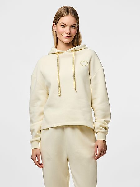 pieces Kapuzensweatshirt PCCHILLI LS HEART HOODIE günstig online kaufen