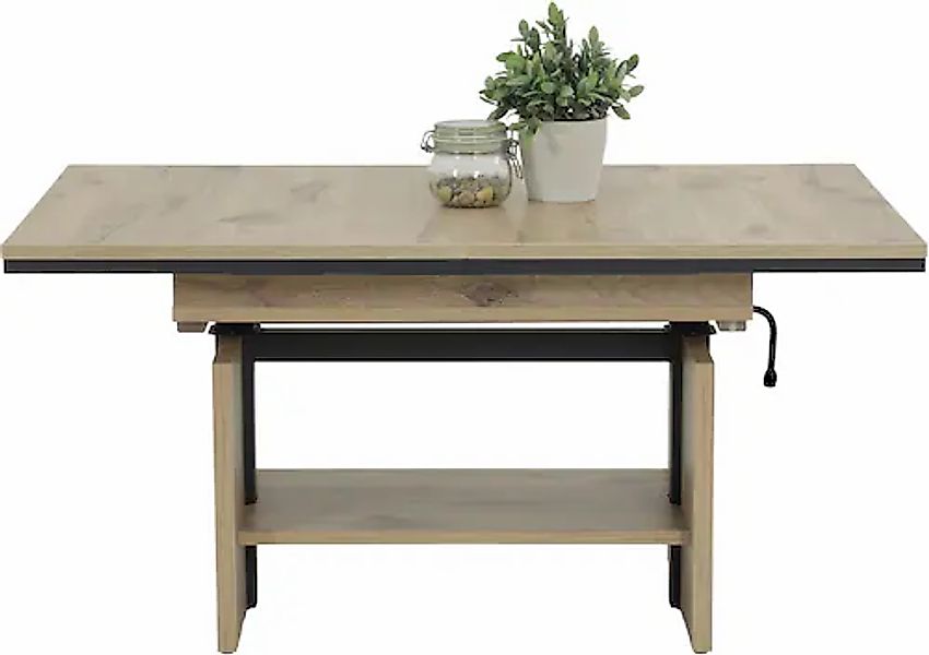 HELA Couchtisch "INGO", (1 St.), ausziehbar; Synchronauszug; Höhenverstellb günstig online kaufen