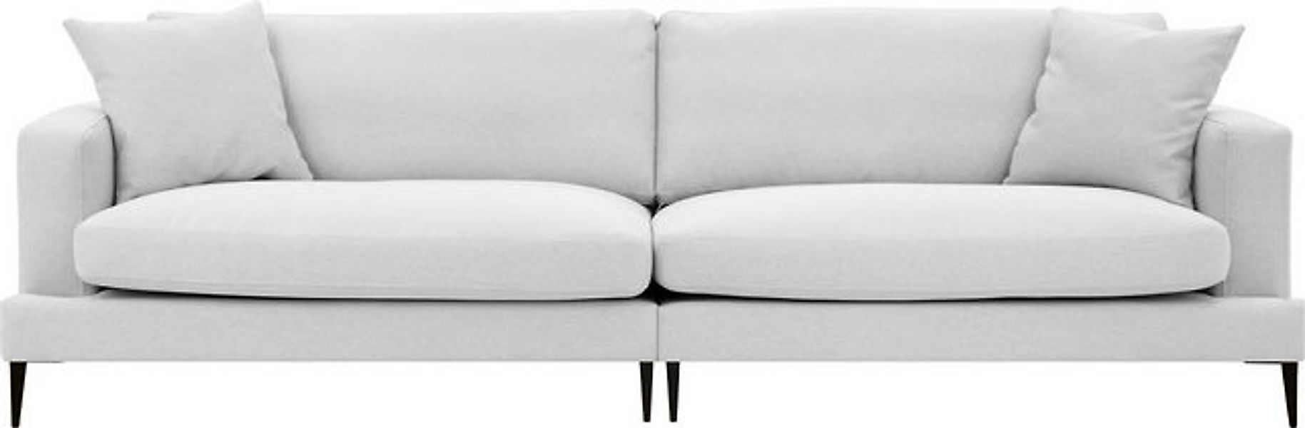 Leonique Big-Sofa "Cozy elegantes Designsofa, Maße B/T/H: 252/97/80 cm", mi günstig online kaufen