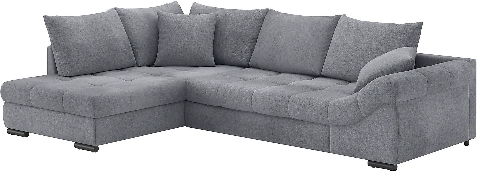 Mr. Couch Ecksofa "Allegro, L-Form" mit Hochschläfer-Bettauszug, wahlweise günstig online kaufen