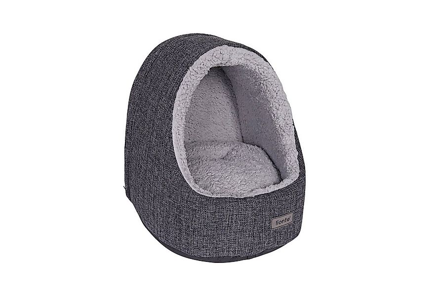 lionto Tierbett lionto Katzenhöhle mit Wendekissen Katzenbett Kuschelhöhle günstig online kaufen
