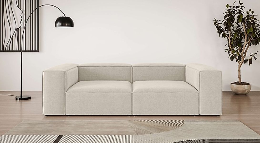 OTTO home Big-Sofa »XL HAILY Modularsofa extra tief, Maße B/T/H: 260/130/72 günstig online kaufen