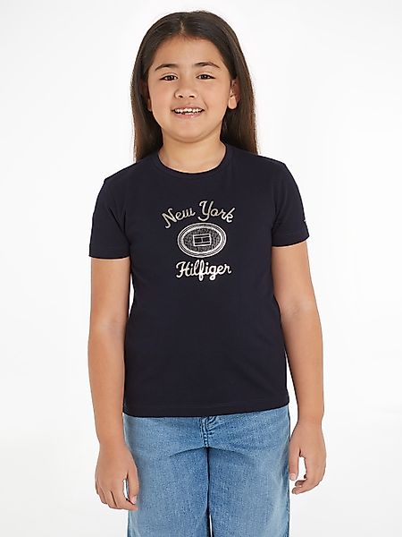 Tommy Hilfiger Kurzarmshirt HILFIGER NY FOIL günstig online kaufen