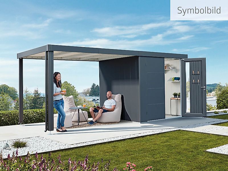 Biohort Gerätehaus "NEO Gr. 4B, verschiedene Farben" stylisches Gartenhaus günstig online kaufen