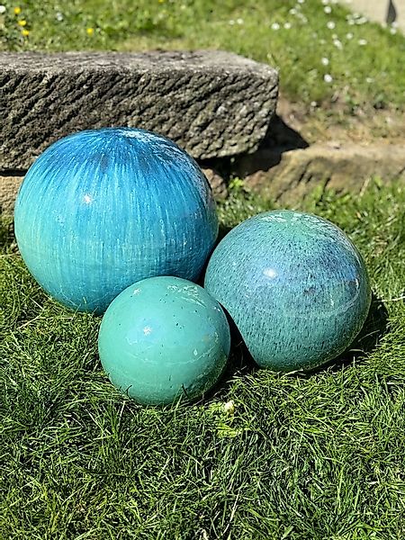 Seyila Home Dekokugel Gartenkugel Keramik mit edler Glasur günstig online kaufen