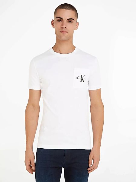 Calvin Klein Jeans T-Shirt "CORE MONOGRAM POCKET SLIM TEE" günstig online kaufen