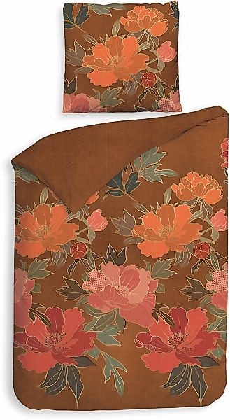 Heckett & Lane Bettwäsche "Francesco" 2 Stk. hochwertiges Flanell, Bettwäsc günstig online kaufen