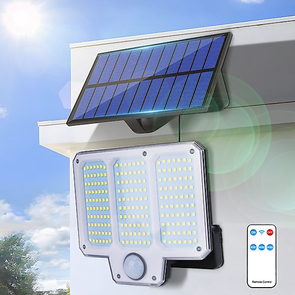 BlingBin LED Solarleuchte 210 LEDs Solar-Außenleuchte günstig online kaufen