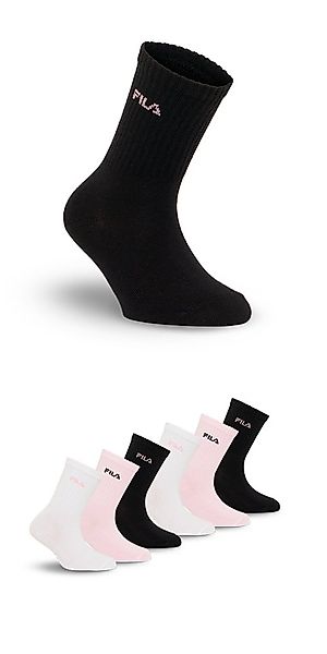 Fila Socken (6-Paar) breites Rippenbündchen, Cotton-Mix, Unisex günstig online kaufen