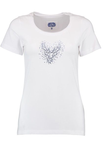 OS Trachten Trachtenshirt Wimporo Kurzarm T-Shirt günstig online kaufen