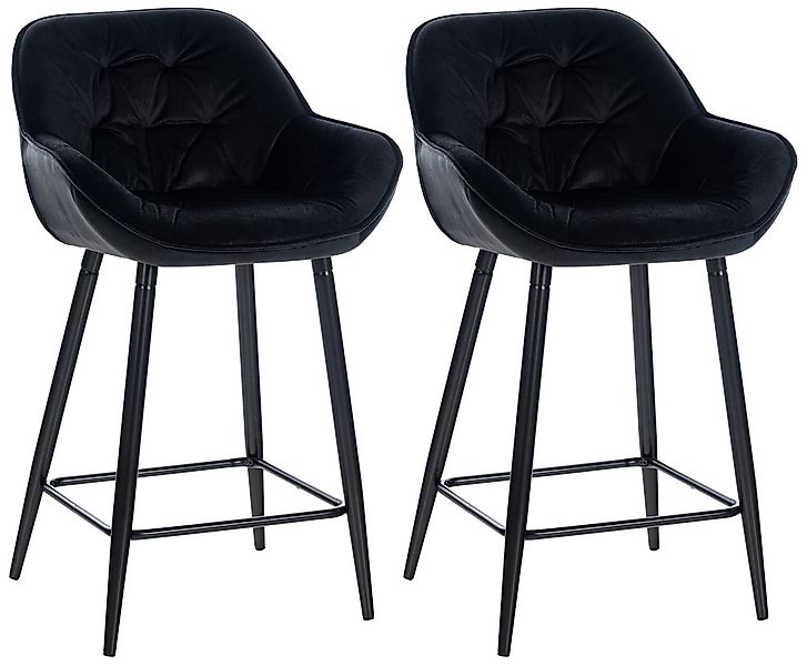 CLP Barhocker Gibson (2er Set, 2 St., 2er), Fußstütze, stabiles Metall-Gest günstig online kaufen