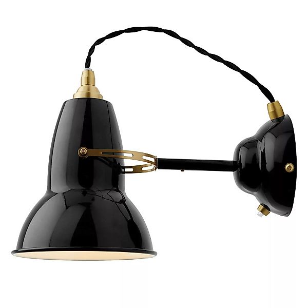 Anglepoise Original 1227 Brass Wandlampe schwarz günstig online kaufen