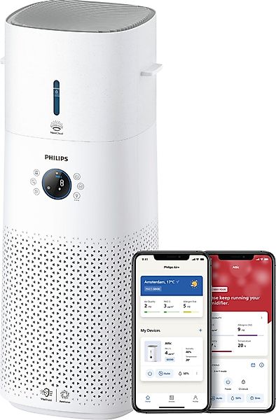 Philips Kombigerät Luftbefeuchter und -reiniger AC3737/10 günstig online kaufen