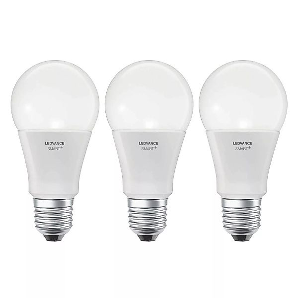 SMART+ LED Leuchtmittel E27 14W 1521lm RGBW 3er Set günstig online kaufen