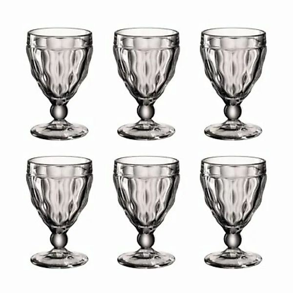 LEONARDO Weißweinglas 6er Set Brindisi anthrazit günstig online kaufen