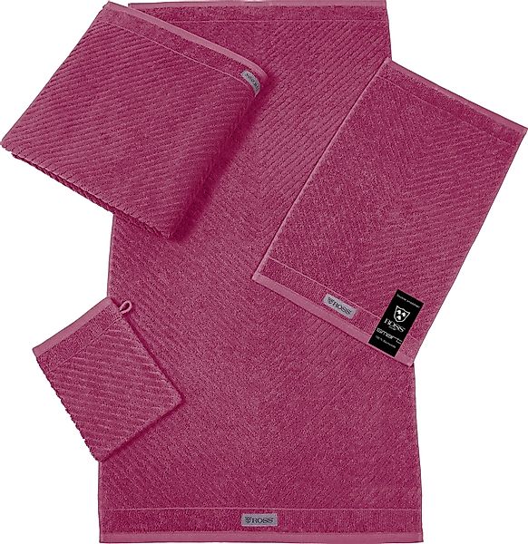 ROSS Gästehandtuch Smart, Frottier (6-St), Uni-Rippe günstig online kaufen