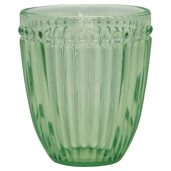 Greengate Wasserglas Alice Pale Green Glas günstig online kaufen