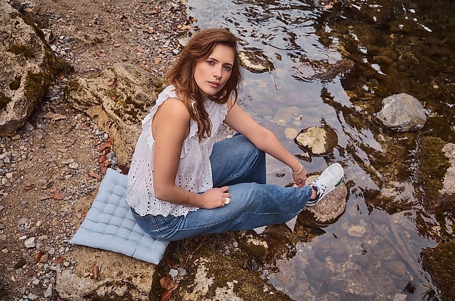 PAD Sitzkissen »LEDA«, Made in Europe günstig online kaufen