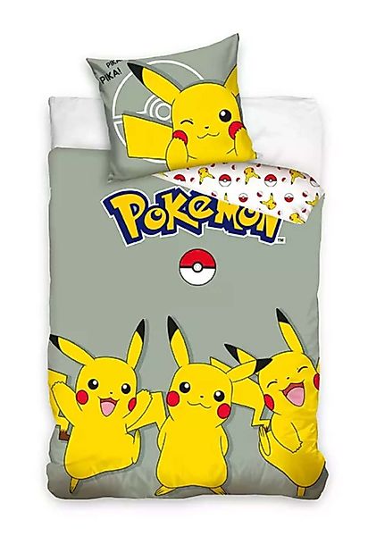 Carbotex Bettwäsche Pokemon - Wende-Bettwäsche-Set, 135x200 günstig online kaufen