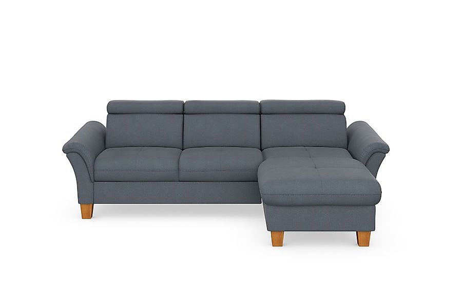 Home affaire Ecksofa "Lindgren L-Form" wahlweise mit Bett mit klappbaren Ro günstig online kaufen