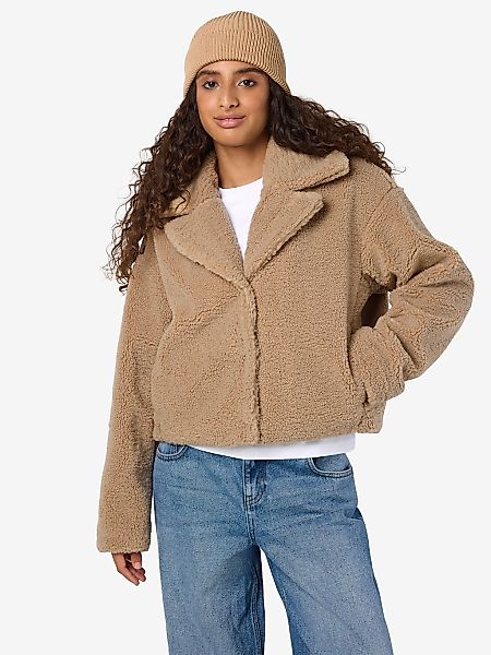 Noisy may Plüschjacke "NMNATI CROP TEDDY JACKET FWD NOOS" günstig online kaufen