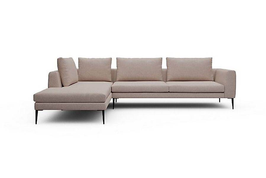 moebelfaktor Ecksofa Paul Relax-Ecke rechts mit 3-Sitzer, Skandinavisches D günstig online kaufen