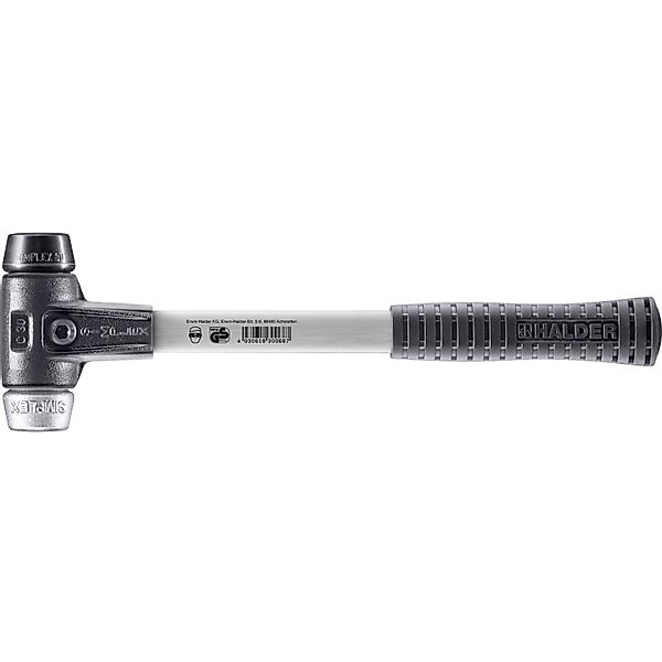 Halder Simplex Schonhammer Ø 30 mm Gummi Schwarz   Weichmetall mit Verstärk günstig online kaufen