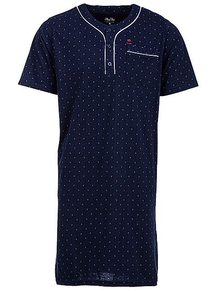 Henry Terre Nachthemd Nachthemd Kurzarm - Zacken günstig online kaufen